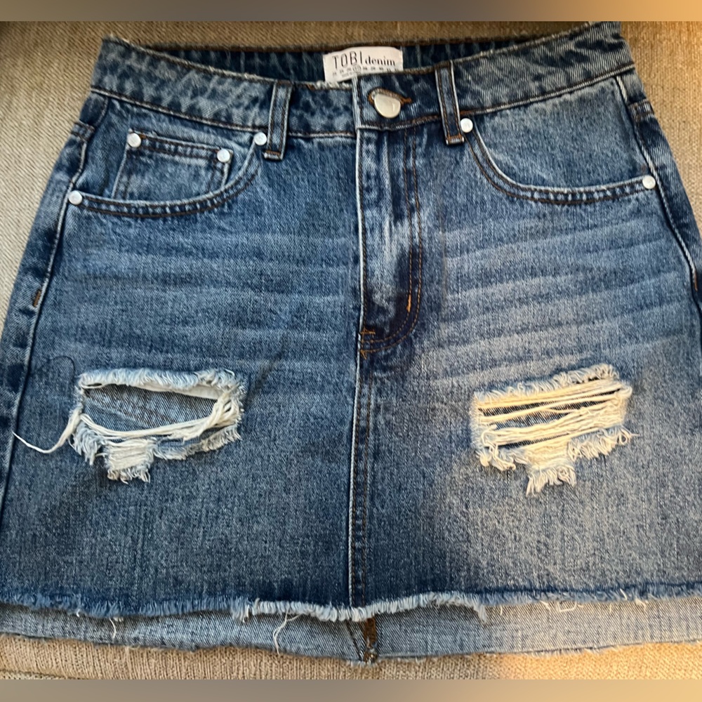Tobi Jean Skirt Size 27